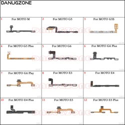 Power Button Switch Volume Button Mute On / Off Flex Cable For Motorola MOTO M G5 Plus G5S G6 Play E3 E4 E5