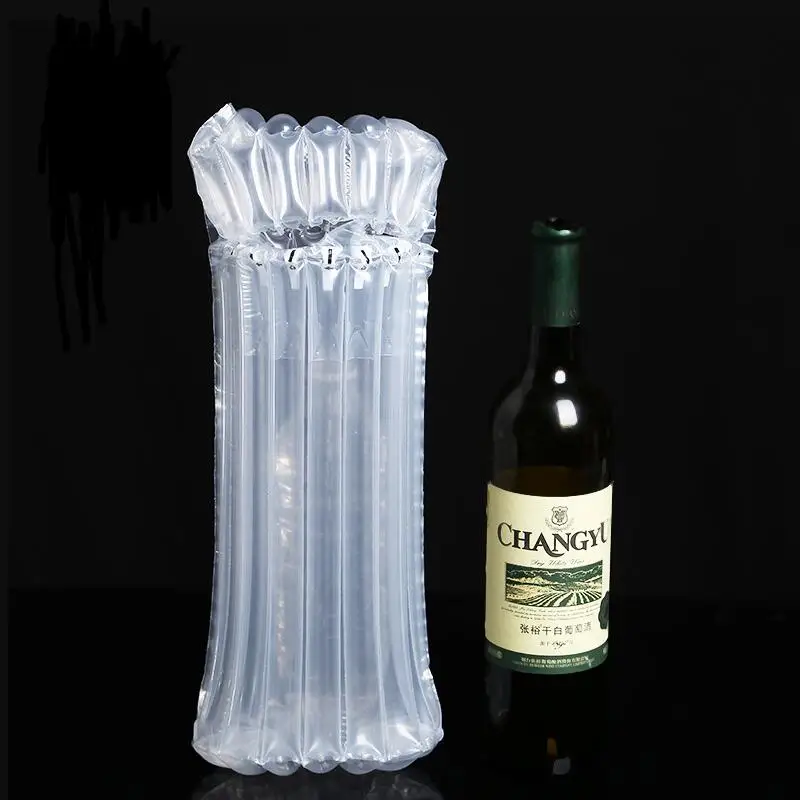 

32*8cm Air Dunnage Bag Air Filled Protective Wine bottle Wrap Inflatable Air Cushion Column Wrap Bags LX6728