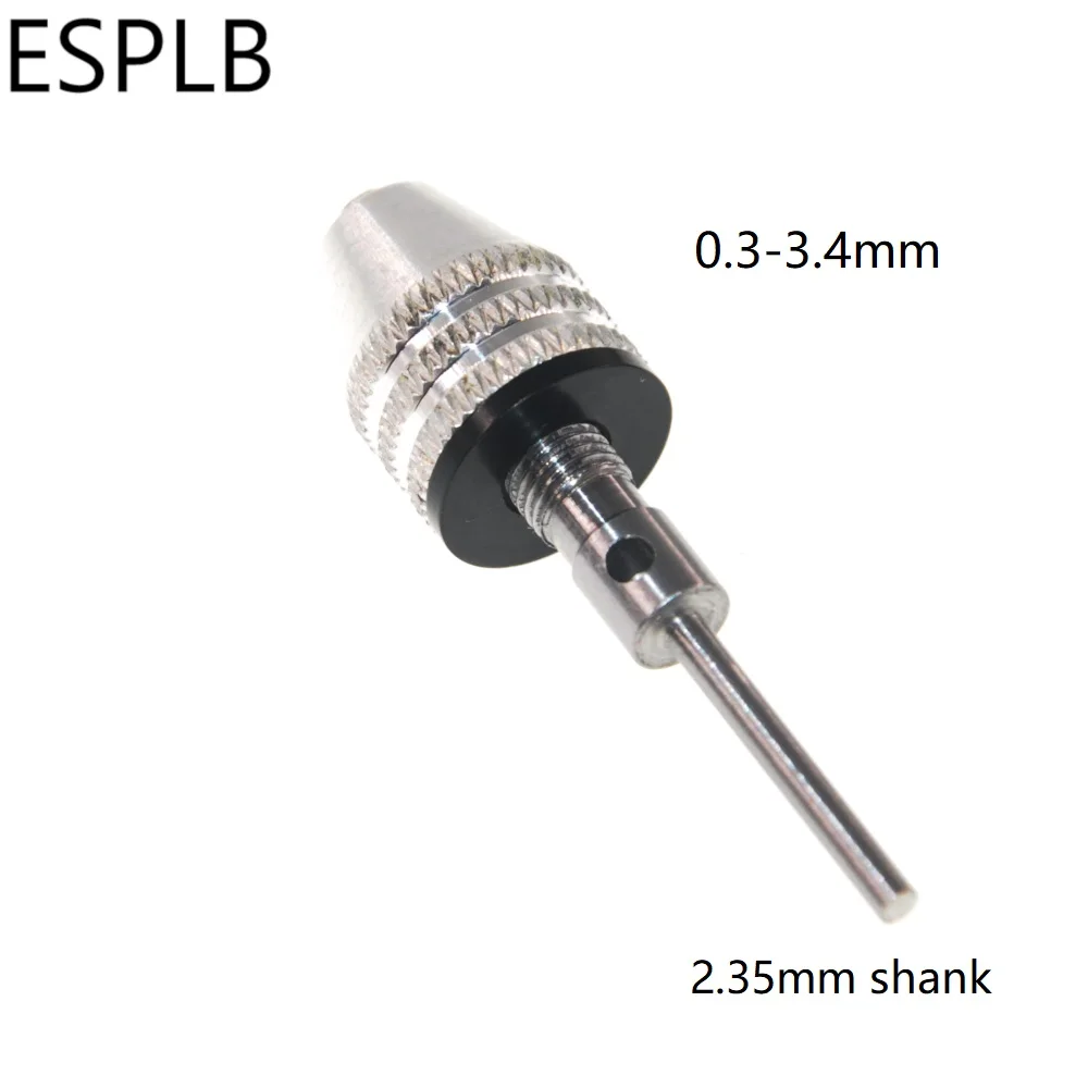 ESPLB Schnellspannbohrfutter 0,3–3,4 mm 2,35 mm/3 mm Schaftbohrer aus Aluminiumlegierung, Mini-Bit, Schnellwechsel-Adapter, Bit-Konverter-Werkzeug – Detail 3