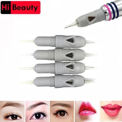 40pcs/lot Disposable 8mm Screw Gray Tattoo Needles Cartridges Tips For Premium Charmant Permanent Tattoo Machine Pen 1P 3P 5P 5F