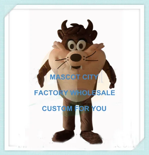 

Hot Cartoon Character Tasmanian Devil Mascot Costume Adult Size Mascotte Mascota Outfit Suit Fancy Dress SW1219