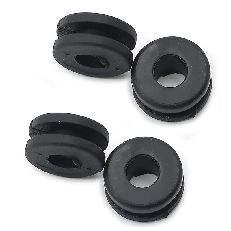 For YAMAHA DT125 DT250 DT400 DT 125 250 400 4X RUBBER GROMMET MOUNT SET SIDE COVER FENDER COWLING HEADLIGHT BATTERY BOX