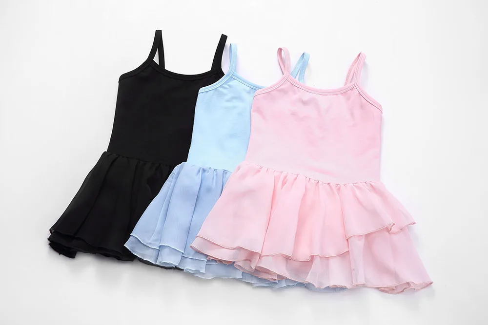 Leibchen Mädchen Ballett Dance Dancewear Gymnastik Trikot Kleid