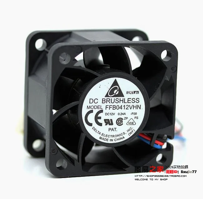 

1pcs Free shipping Delta FFB0412VHN 4E73R 4028 40*40*28MM 4CM 12V 0.24A DC Cooling Fan