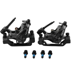 NUTT MTB Mechanical Disc Brake Two sides Braking Force Aluminium Alloy Mountain Bike Clamp Bike caliper Set