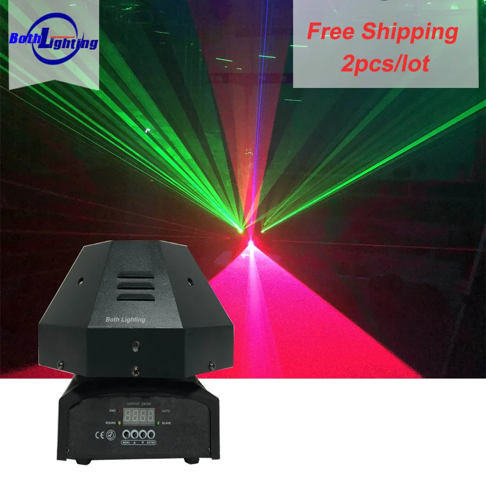 

New Product Professional DJ Equipment 9 Lens RGB Rotating Laser Move Head Beam Laser Light DJ Disco Party