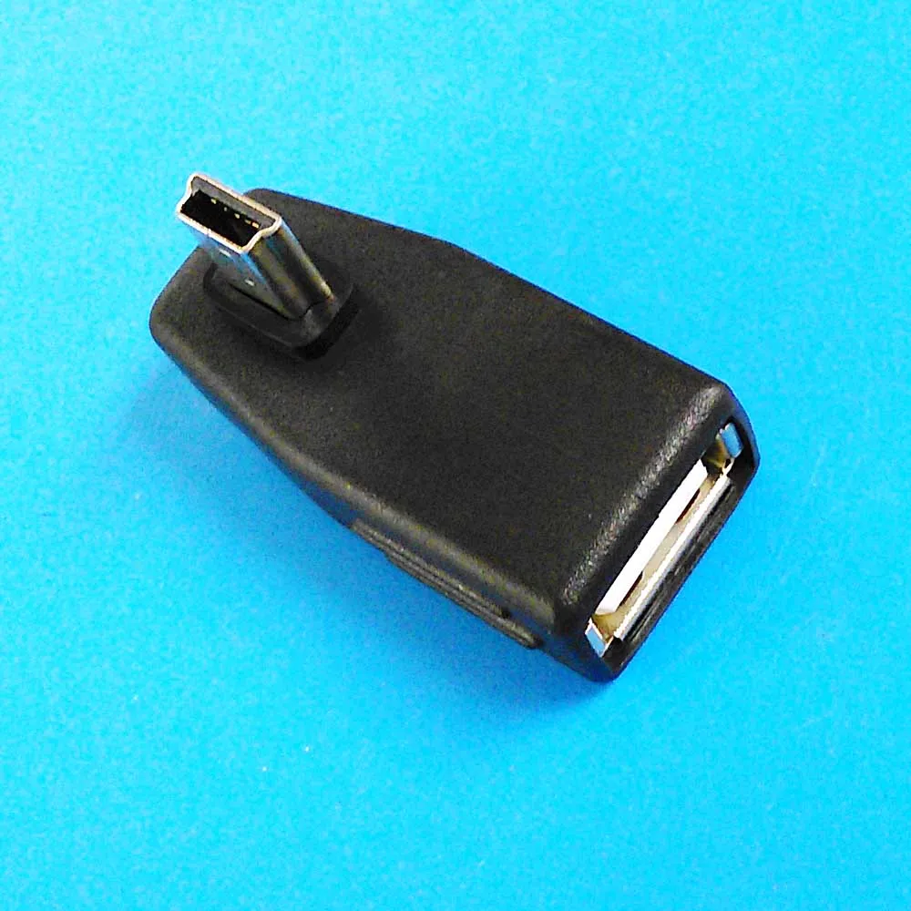 L자형 미니 USB 어댑터, USB 2.0-미니 USB, 젠더 체인저, 90 도
