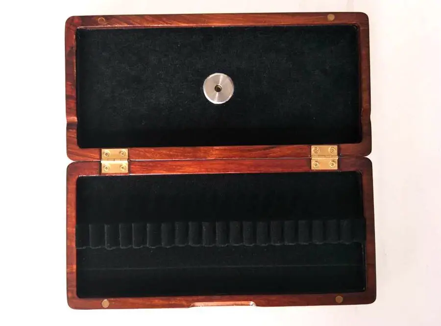 OBOE CASE Beautiful Wooden Oboe Reeds Case Hold 20 Pcs Reeds Strong