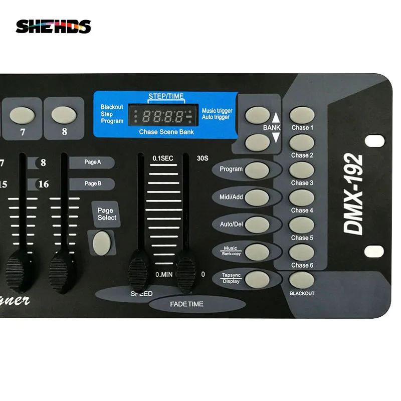 SHEHDS NEW 192 DMX Controller DJ Equipment DMX 512 Console Stage Lighting For LED Par Moving Head Spotlights DJ Controlle