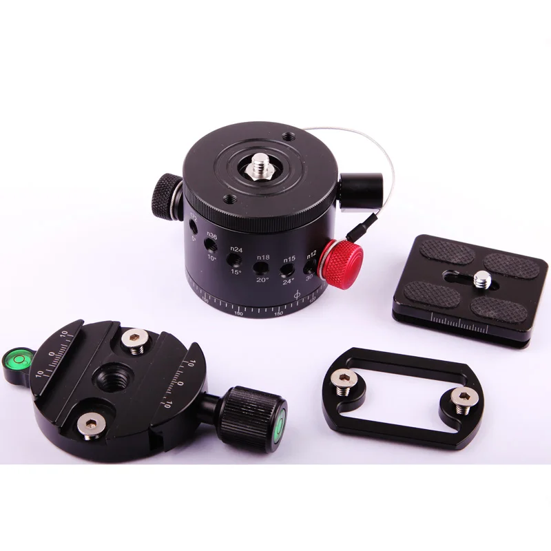Новинка панорамная шаровая Головка с зажимом 10 градусов Вращающаяся головка с быстроразъемной пластиной для головки штатива камеры