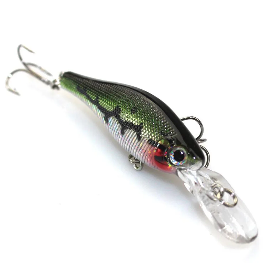 1PCS 3D Eye Wobbler Fishing Lure 8.5cm 6.8g Japan Swimbait pesca Crazy Wobble crankbait Swimming Bait Fishing Tackle