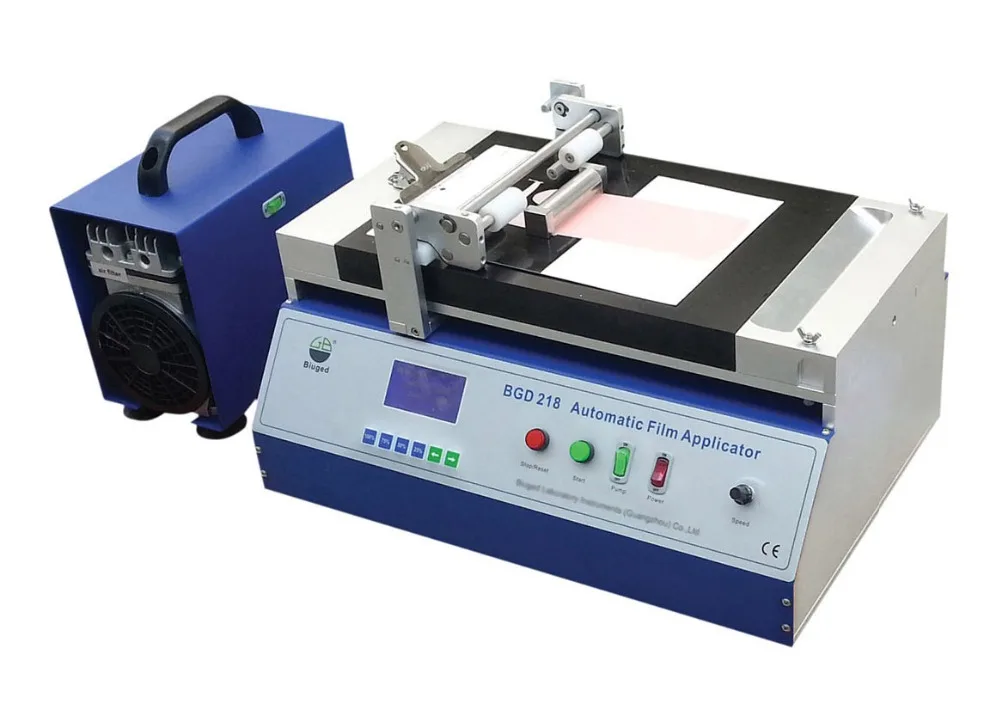 Automatische Film Applikator Coater anwendung beschichtung maschine mit unten ziehen vakuum bett Adjustable variable speed