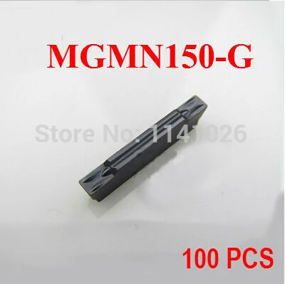 

100PCS MGMN150 -G carbide turning insert ,Factory outlets,cutting insert,cnc,machine for Grooving Holder MGEHR & MGIVR &MGEVR