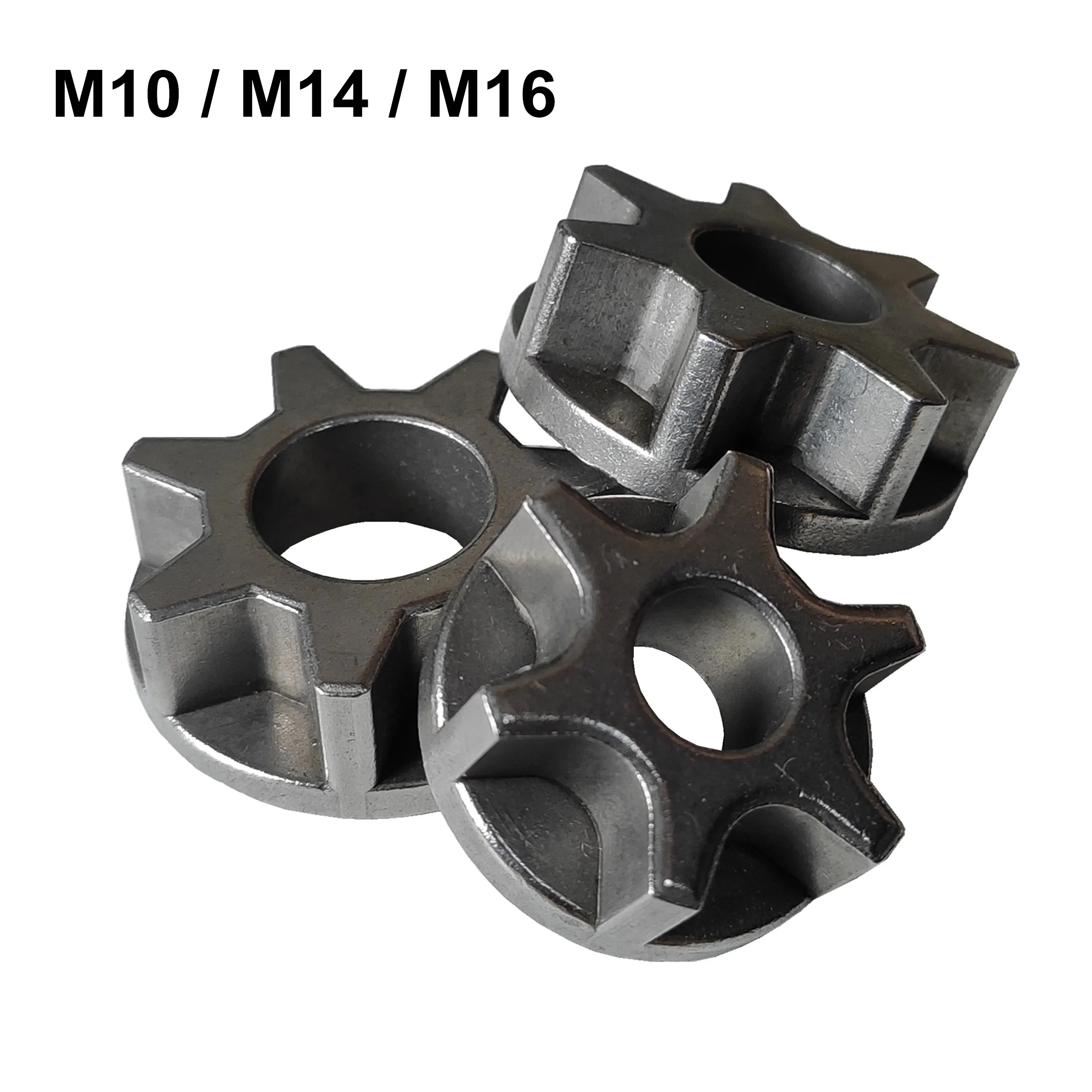 M10/M14/M16 Chainsaw Gear Chainsaw Bracket Asterisk 100 115 125 150 180 Angle Grinder Replacement Gear Power Tool Accessories