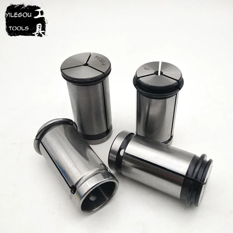 High Precision SC-32 Straight Shank Strong Straight Collet, Inner Bore 3-15mm C32 Straight Chuck For Milling Machine