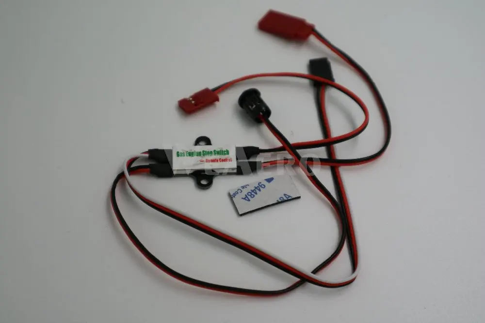 Free shipping! Engine CDI remote flameout switch / Mini kill switch for RC Model Gasoline Airplane