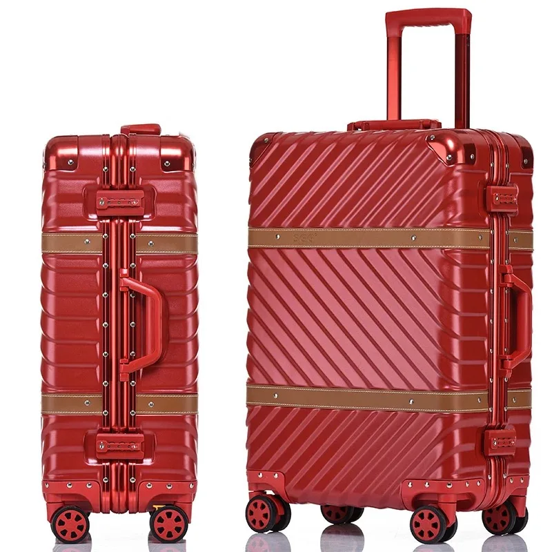 Graspdream Rolling Reisbagage Koffer Carry Op Controleren In Trolley Case Bag 4 Wielen Spinner Hard Shell Abs 20 24 26 28 Inch