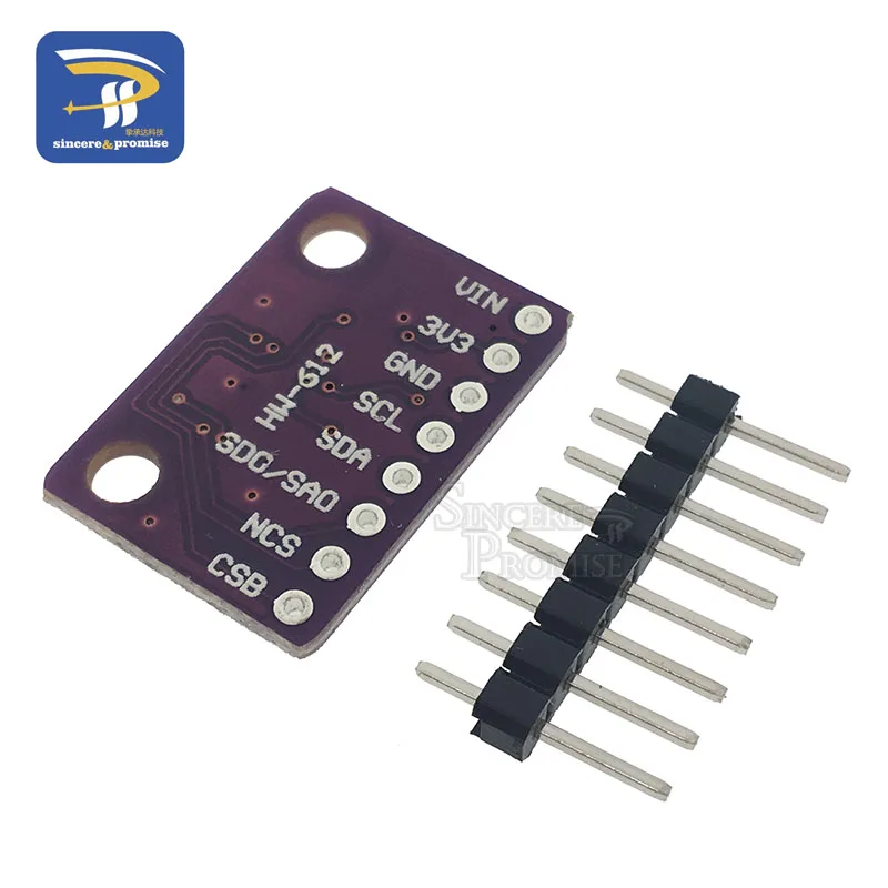 MPU-9250 MPU9250 BMP280 SPI IIC/I2C 10DOF Acceleration Gyroscope Compass 9-Axis Sensor Board Module GY-91 For Arduino 3-5V