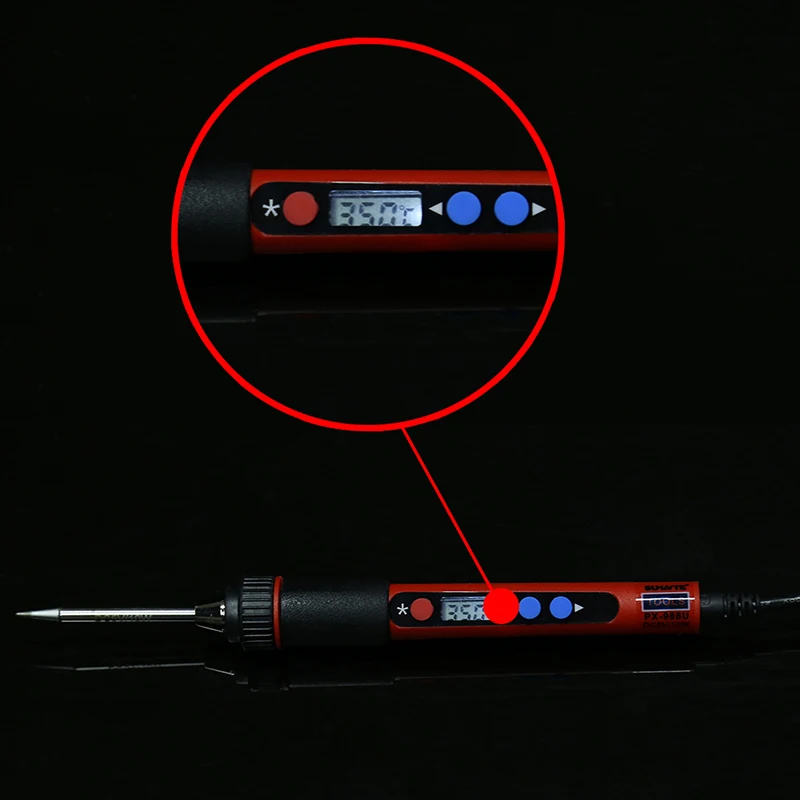 LCD Digital Adjustable Temperature USB Soldering Iron 5V 10W Portable Lead-Free BAG Welding Rework Tools