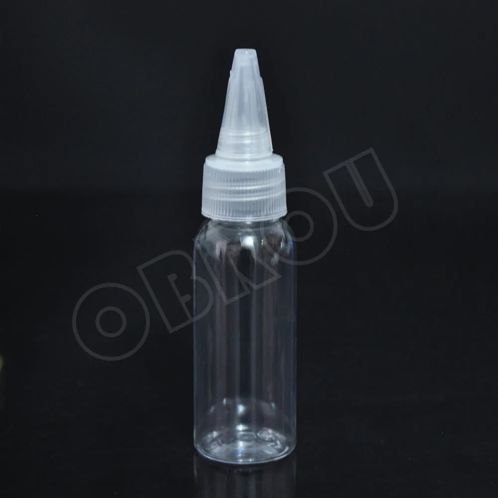 

free shippping 100pcs 30ml pen shape PET plastic twist off cap dropper bottles with twisted cap