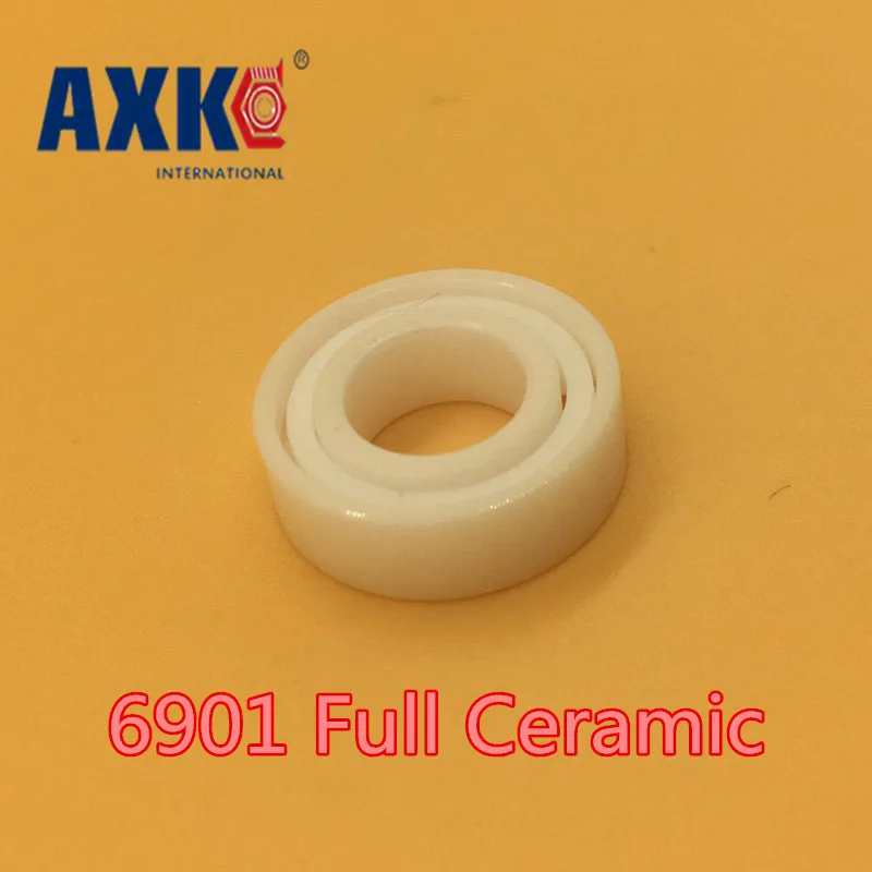 

2023 Top Fashion Rodamientos Axk 6901 Full Ceramic Bearing ( 1 Pc ) 12*24*6 Mm Zro2 Material 6901ce All Zirconia Ball Bearings