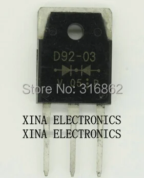 

ESAD92-03 D92-03 20A 300V TO-247 ROHS ORIGINAL 10PCS/lot Free Shipping Electronics composition kit