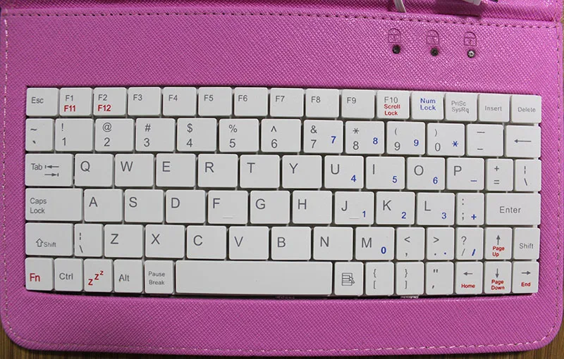 Smart phone bag OTG Leather PU USB keyboard case protector holder with stand mouse for Adroid Huawei Xiaomi HTC Samsung