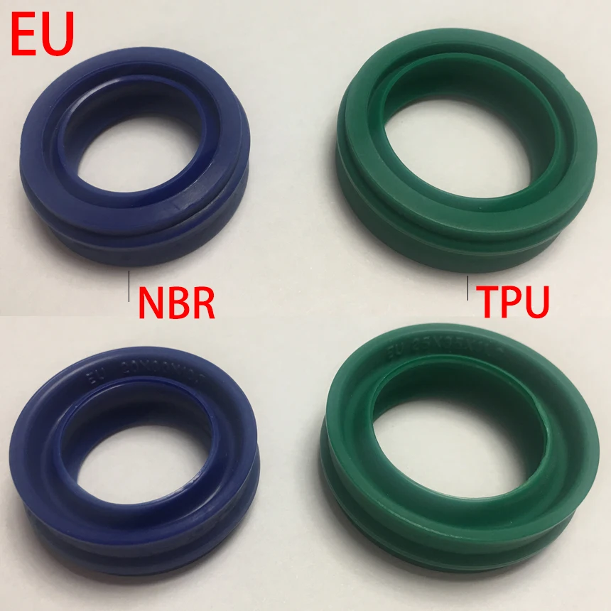 EU 20*30*10.7 20x30x10.7 U Two Lip TPU Green NBR Blue Dustproof Pneumatic Cylinder Piston Rotary Shaft Rod Ring Gasket Oil Seal