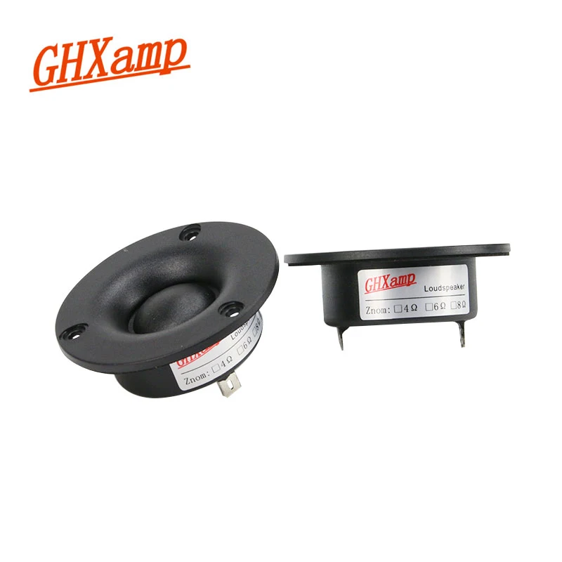 GHXAMP – haut-parleur 3 pouces, 8ohm, 15W, haut-parleur de Tweeter, Super triple, 30KZ, Film en soie, HIFI, bibliothèque en néodyme, boîte de son, cinéma maison, bricolage, 2 pièces