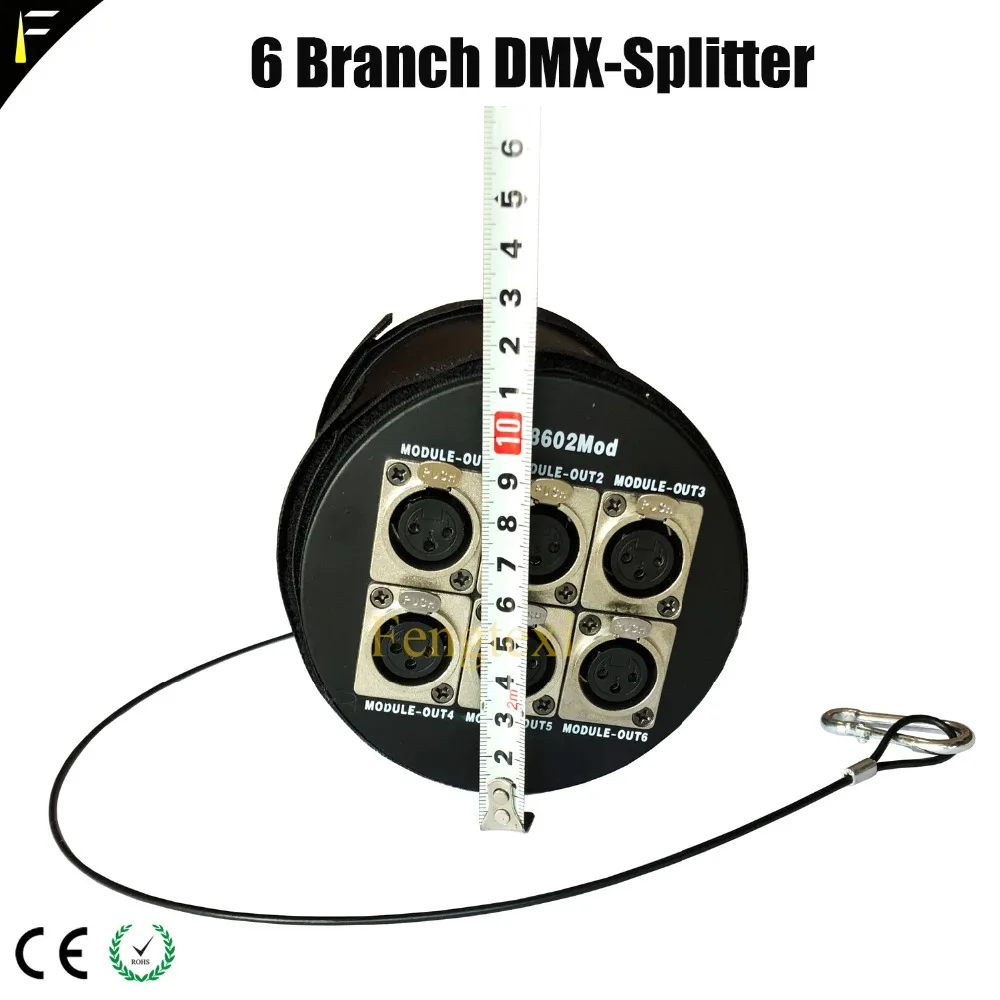 Imagem -04 - Divisor de Canais para Módulo Dmx Divisor de Sinal Isolamento Óptico Distribuidor Dmx512 Canais para Todo o Mundo