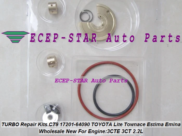 Turbo Repair Kits rebuild kit CT9 17201-64090 For TOYOTA HIACE HILUX Lite Ace LiteAce Town Ace TOWNACE 1993-96 3CT 3C-T 2.2L