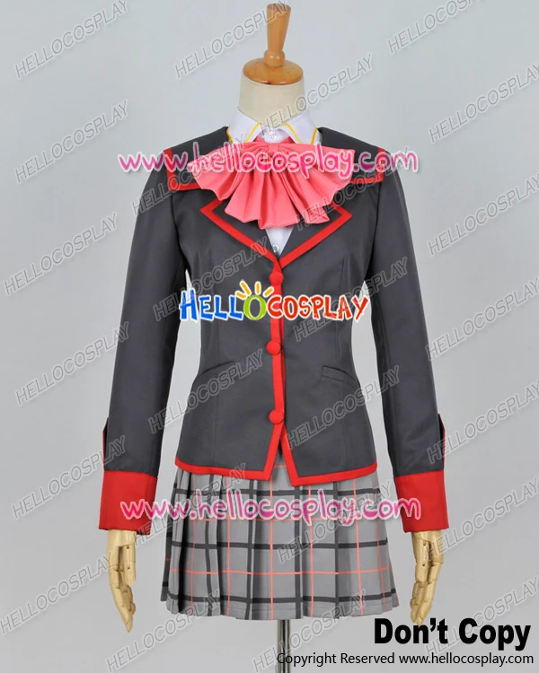 

Little Busters Cosplay Rin Natsume Girl School Uniform Costume H008