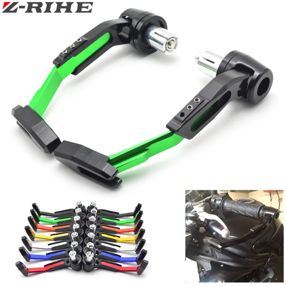 

7/8" 22mm Motorbike proguard system brake clutch levers protect for Kawasaki ZX-6 ZZR600 ZXR400 Z750S ER-5 ZR750 ER6N ER6F Z800