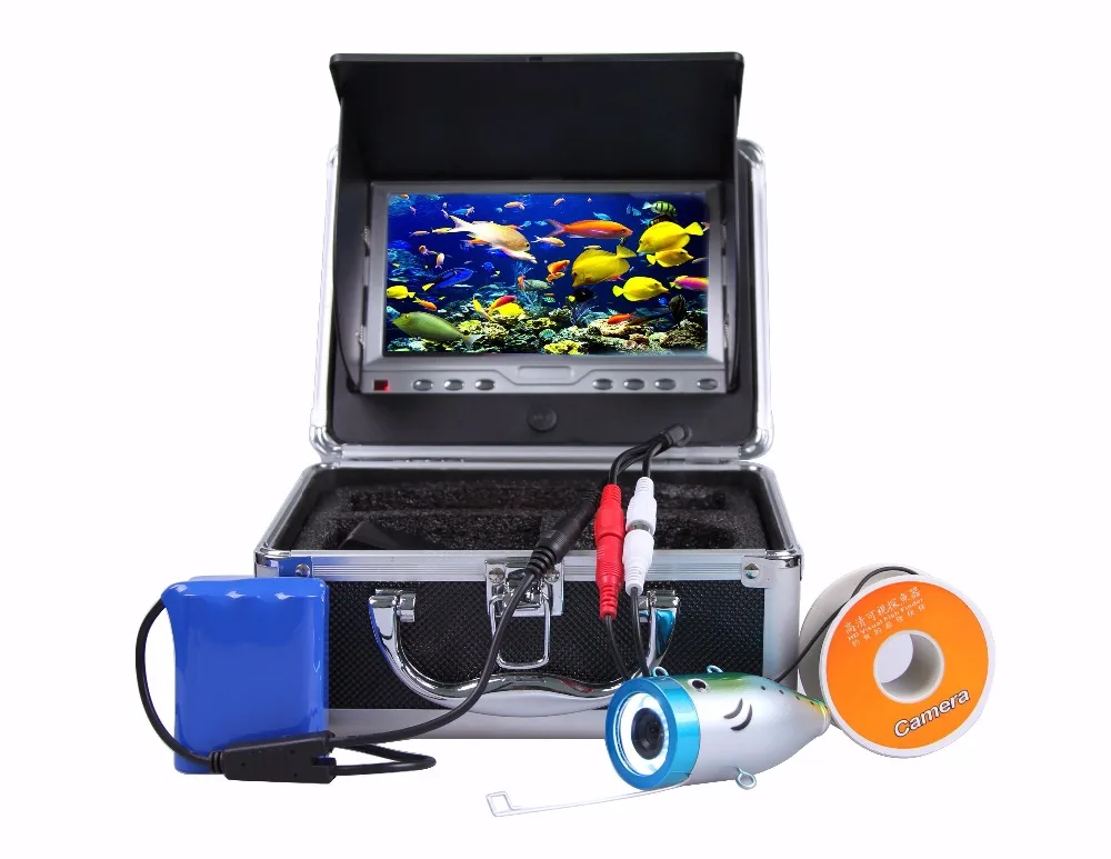 7 Inch 700TVL 30M Water-Proof IP66 DVR Function  Fishing Camera AV  Endoscope