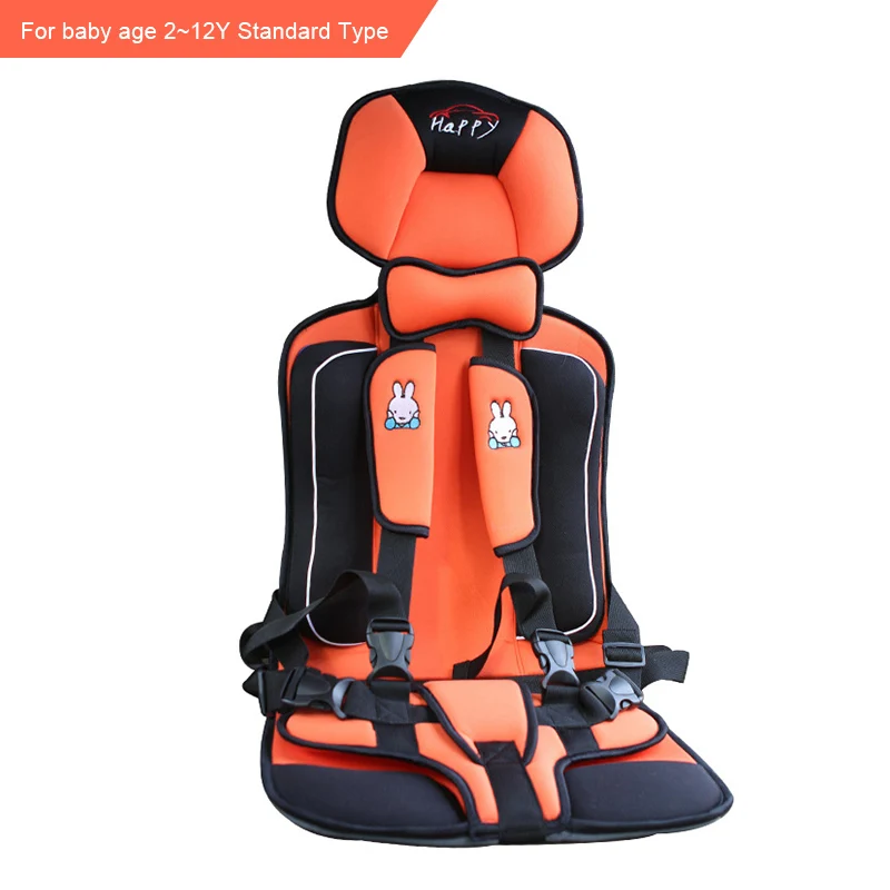 Safe Seat Cushion For Children Thicken Comfortable Infant Sitting Mat Baby Traveling Protect Soft Pad For Toddler 2 Colors