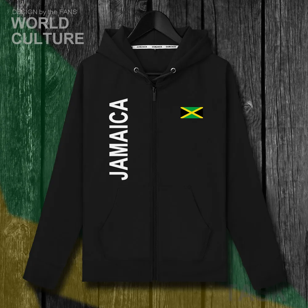 Jamaica JAM Jamaican mens fleeces hoodies sweatshirt winter zipper cardigan jerseys men jackets and coat tracksuit clothes 2018