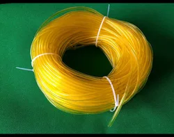 Parti del serbatoio del carburante da 50 metri tubo del carburante giallo tubo del carburante linea del carburante 5mm * 3mm per Poulan motosega Trimmer accessorio per aereo motore RC