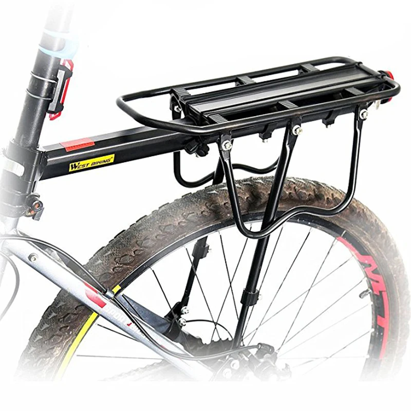 Bike Rack Aluminum Alloy 50KG Luggage Rear Carrier Trunk for Bicycles MTB Bike Rear Shelf Cycling Bicycle Racks