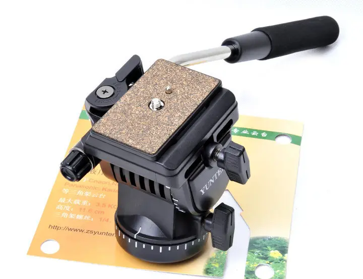 Pro YUNTENG YT-950 Tripod Head Universal Photography Hydraulic Pressure Fluid