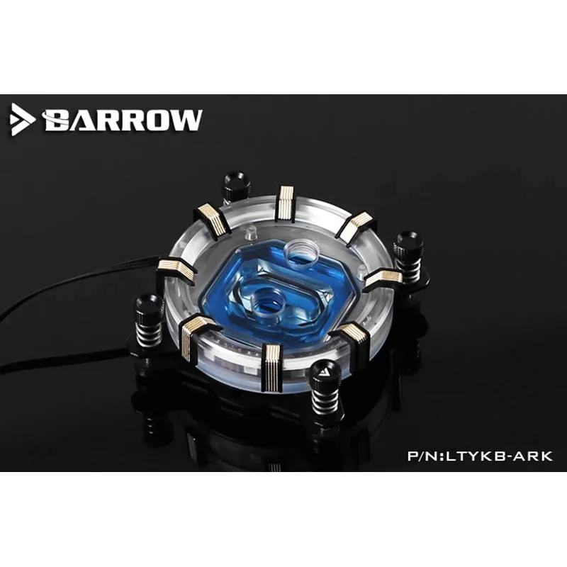 Barrow LTYKB-ARK CPU Water Block for INTEL Platform,Jetting type micro waterway,Energy series aurora limited edition,water cool