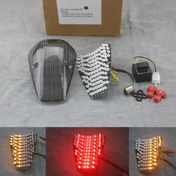 Motorcycle LED Turn Signal Tail Light Taillight For HONDA VTX 1300/1800 CUSTOM 02