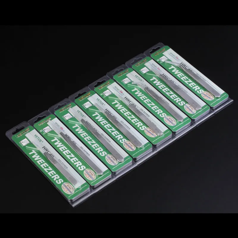 Di Precisione In Acciaio Inox Pinzette Pinzas Pinze Etero Curvo VETUS Pinzette Strumenti di Riparazione Elettronica