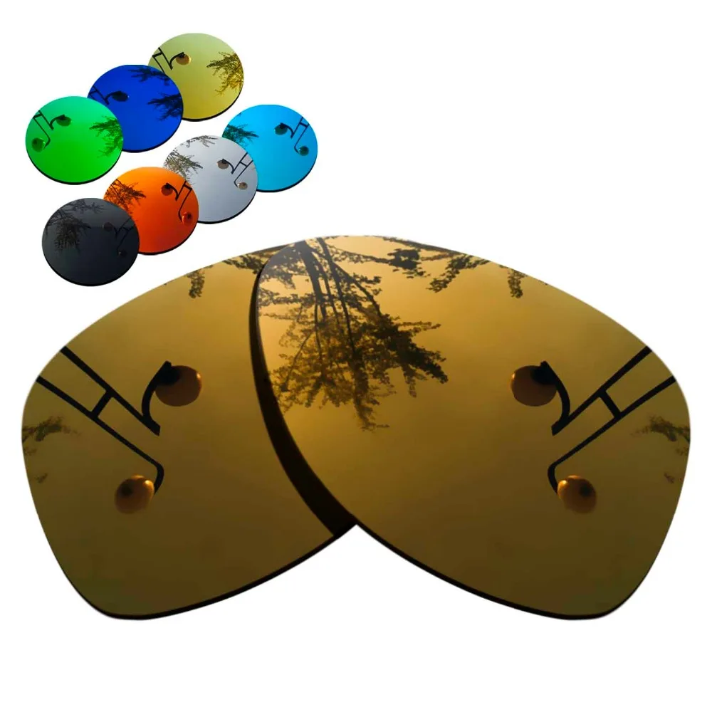 

100% Precisely Cut Polarized Replacement Lenses for Crosshair S Sunglasses Copper Mirrored Coating Color- Choices