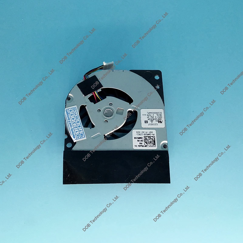 مروحة وحدة المعالجة المركزية لمروحة تبريد وحدة المعالجة المركزية Dell Latitude E4300 WM598 GB0555PDV1-A 13.B3442.F.GN للكمبيوتر المحمول