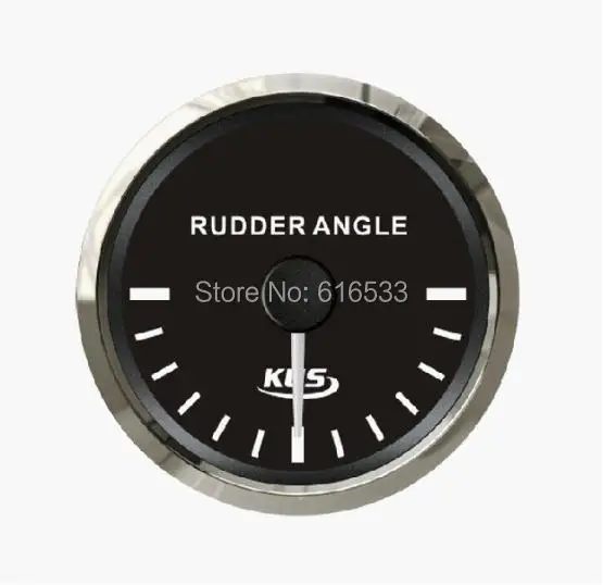 D85mm rudder angle gauge 0-190 ohm for marine car truck fishing boat yatch motorcycle instrument parts