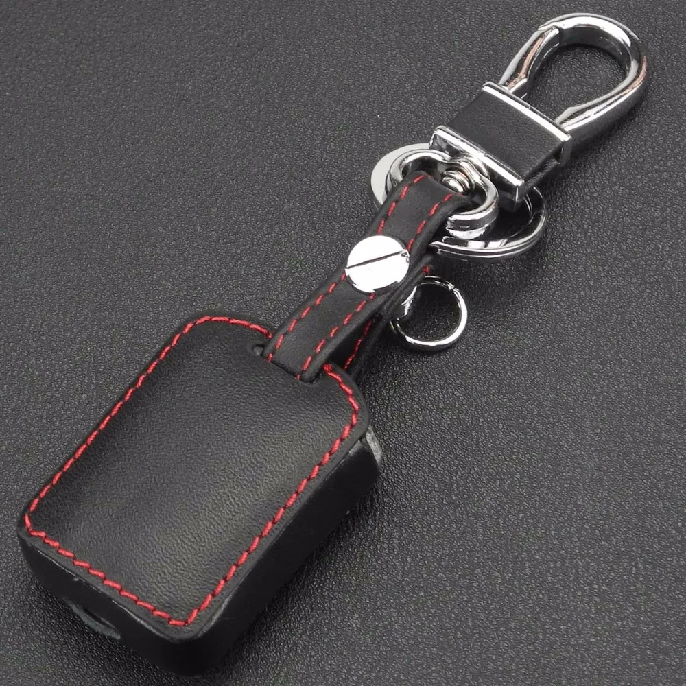 jingyuqin Remote 2 Buttons Leather Car Key Case Cover For Opel Corsa Combo Meriva Remote Styling Cover Case Holder