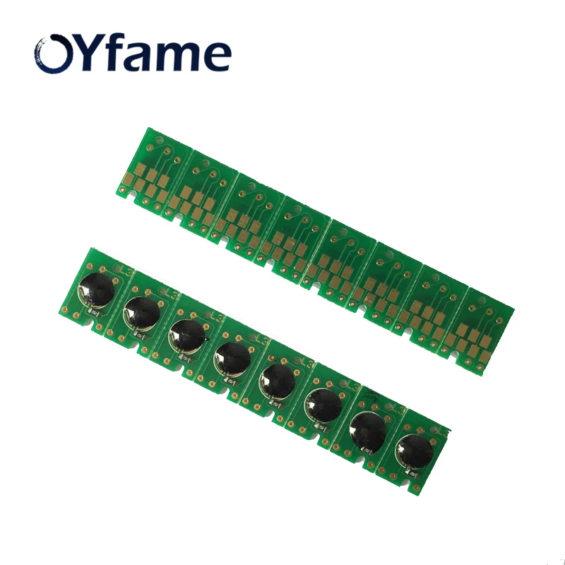 OYfame One time Comptible Chip Set for Epson Stylus Pro 4880/7880/9880 printer cartridge chips --8pcs/set