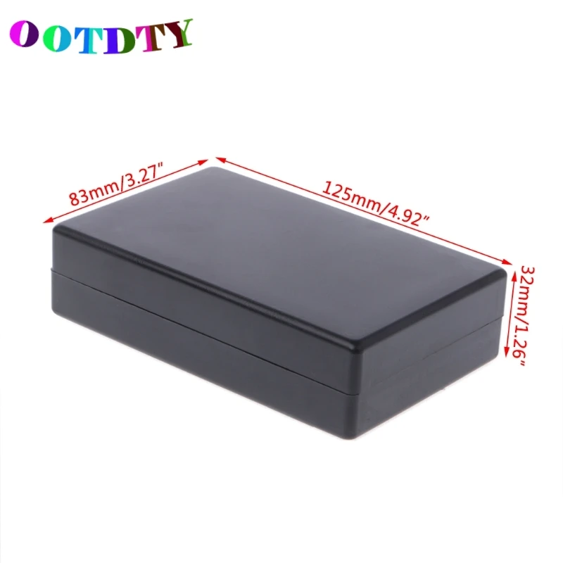 OOTDTY 125x80x32mm Waterproof Box Electronic Project Instrument Case Connector