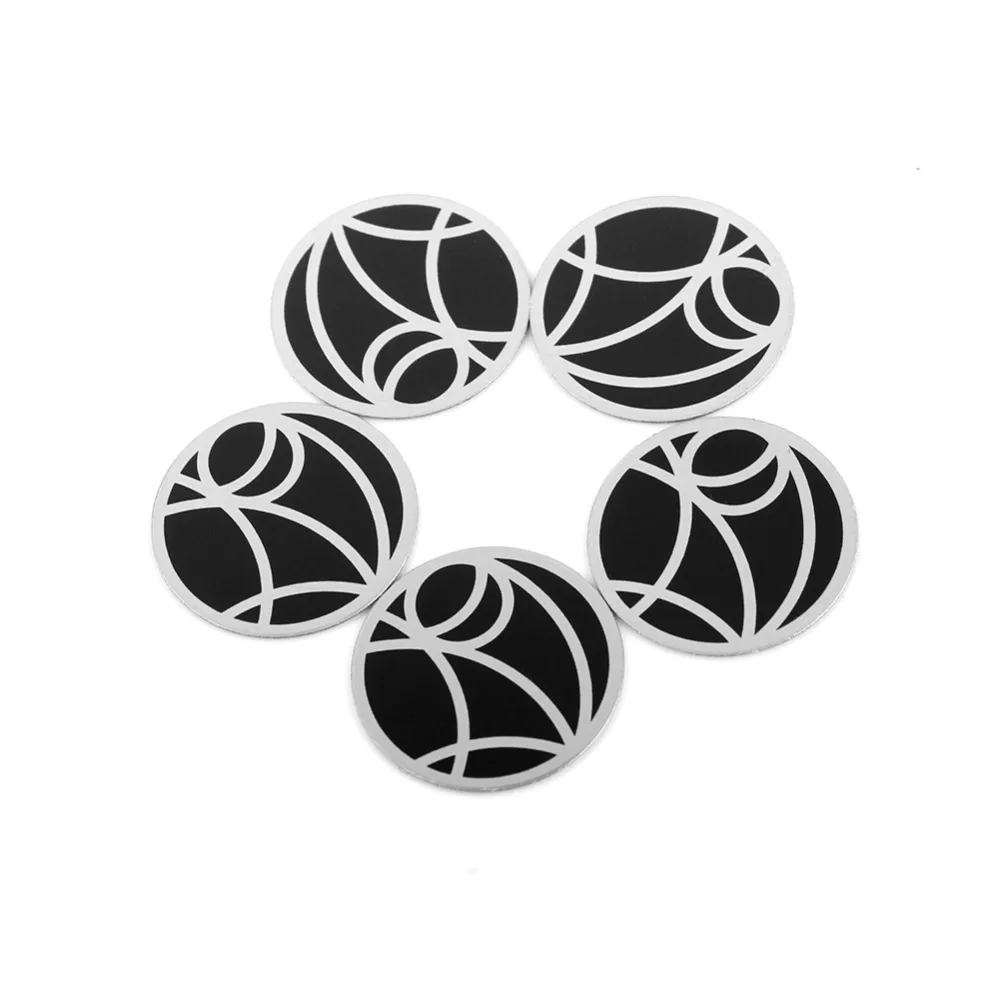 5Pcs Universal Magnetic Disk for Car Phone Holder Replacement Metal Plate Iron Pad for Air Vent Mount Stand Sticker 30*30mm