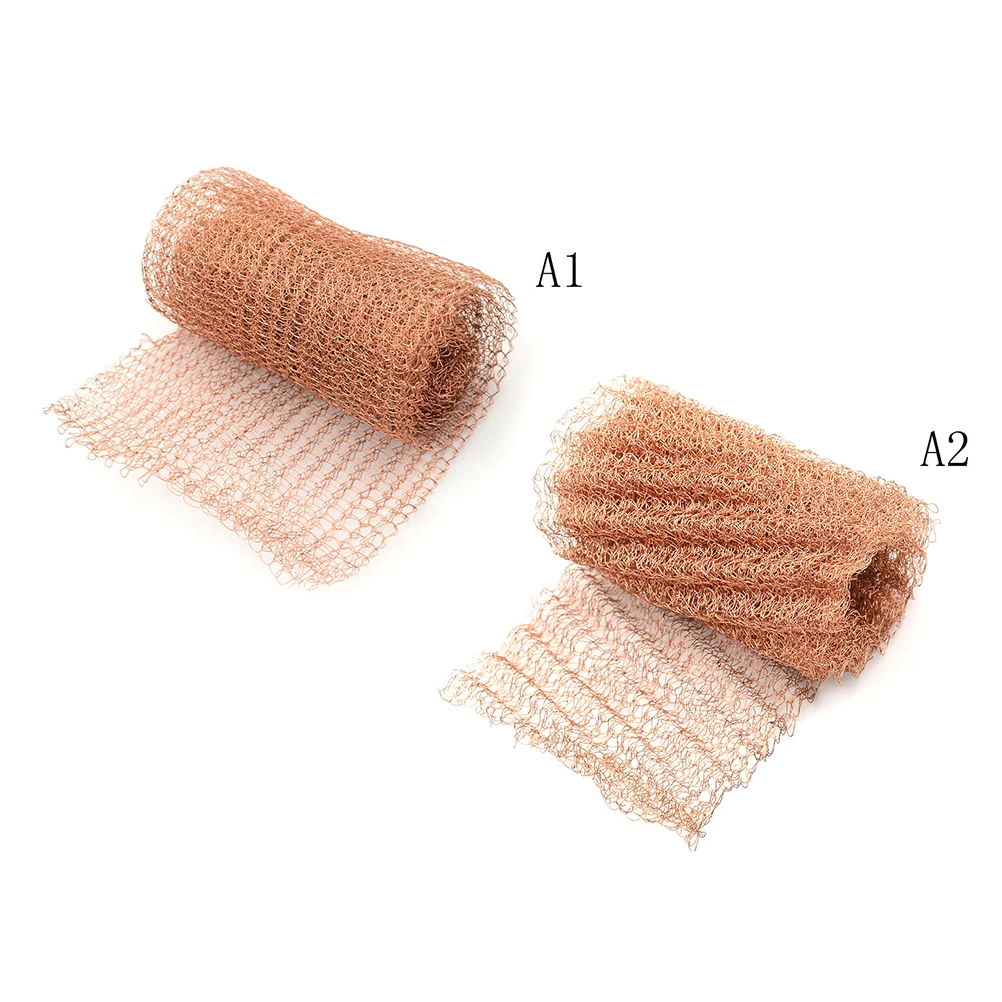 1 Meter 100mm Width Copper Mesh for distillation Corrugated Mesh For Distillation Reflux Moonshine Brewing Pest Control